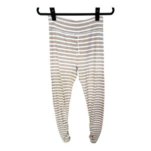 Aerie Ribbed High Rise Striped Pajama/Lounge Pants